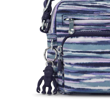 Albena Small Crossbody - Brush Stripe