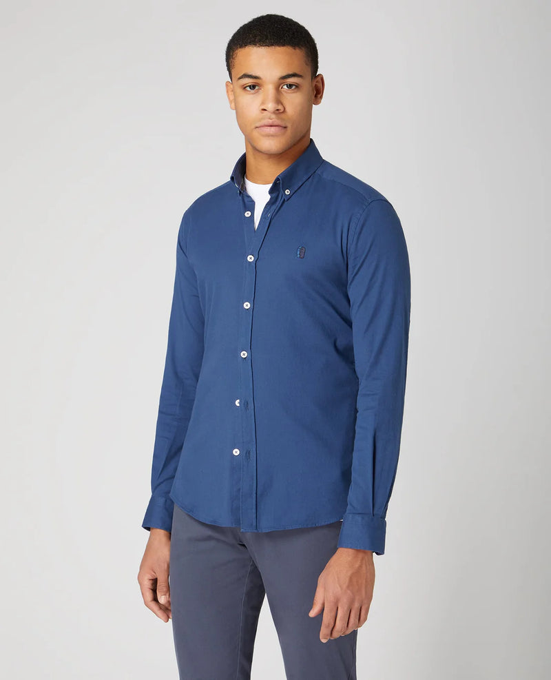 Slim/Ashton Shirt - Dark Blue