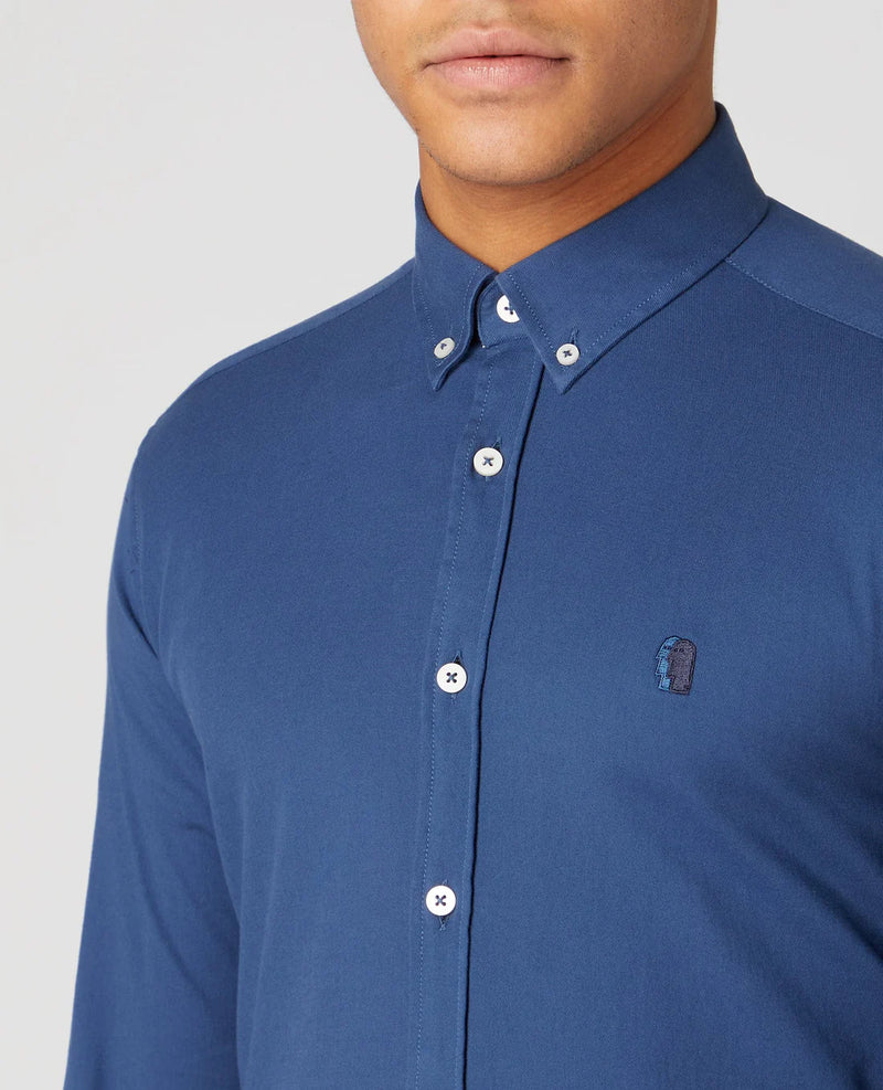 Slim/Ashton Shirt - Dark Blue