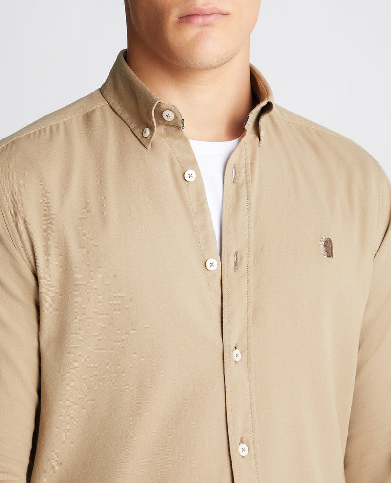 Slim/Ashton Shirt - Camel