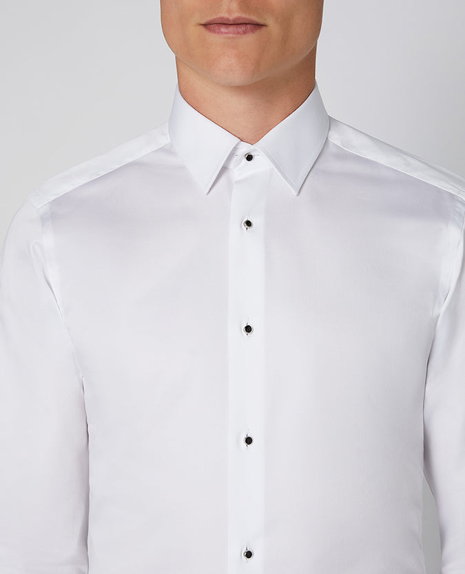 Rome Slim Shirt - White