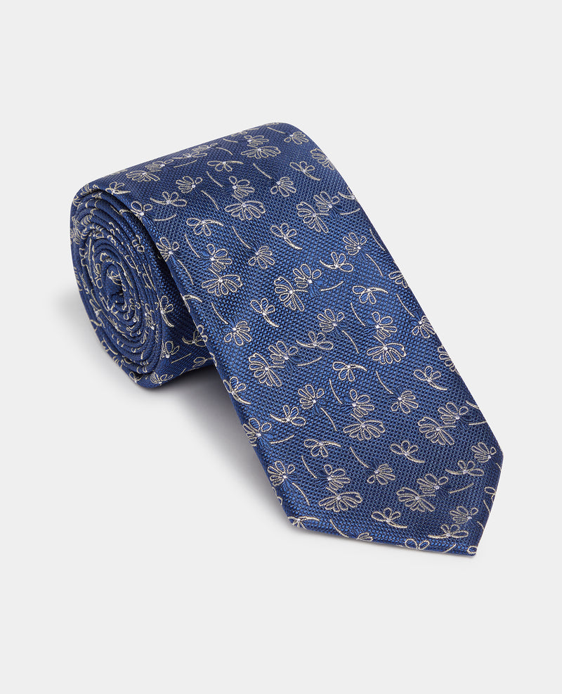 Tie & Pocket Set - Navy1