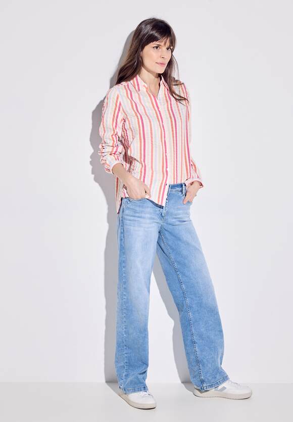 Stripe Blouse - Pink Sorbet