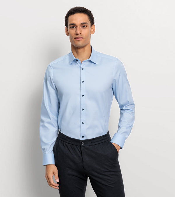 Body Fit Shirt - Blue