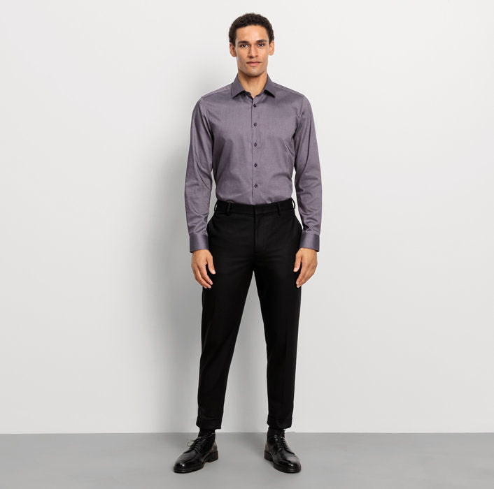 Body Fit Shirt - Plum