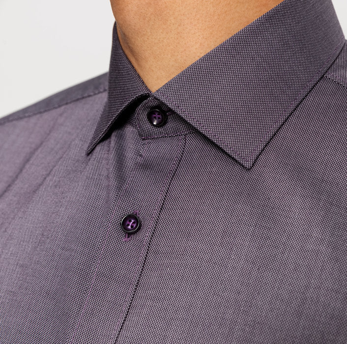 Body Fit Shirt - Plum