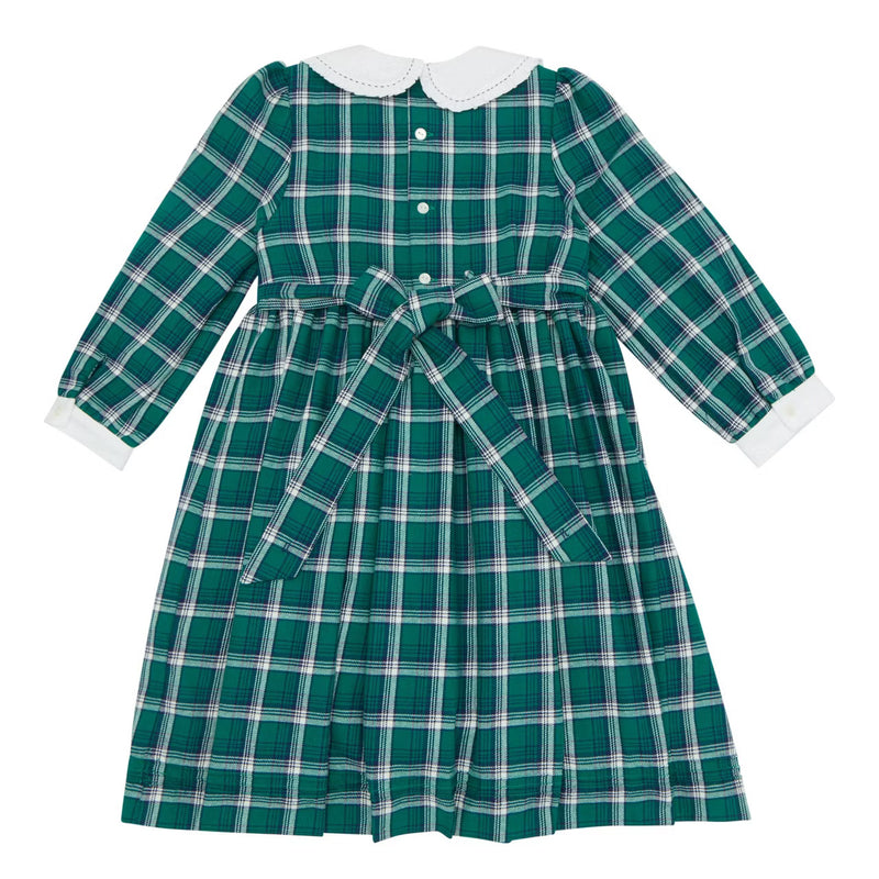 Molly Dress - Green/navy