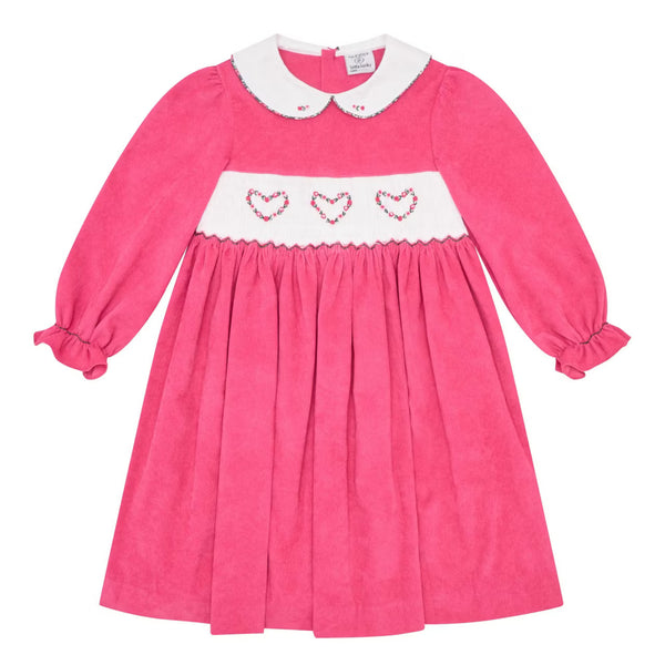 Claudia Dress - Raspberry/pink