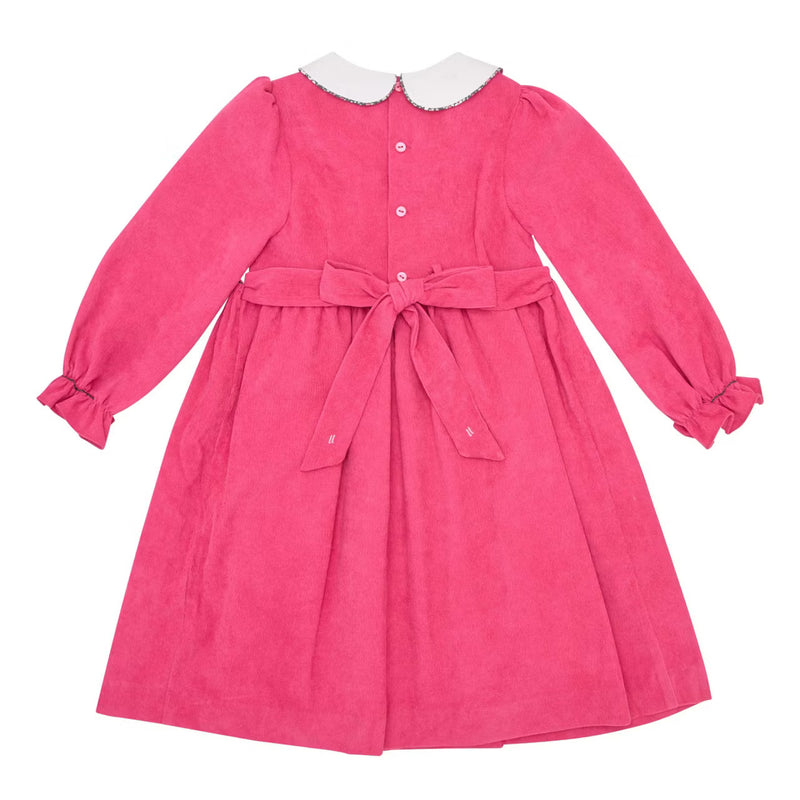 Claudia Dress - Raspberry/pink