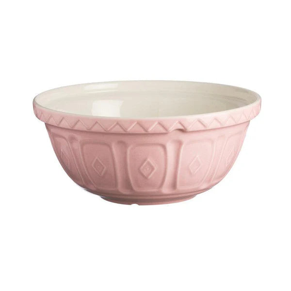 Colour Mix 26cm Stoneware Mixing Bowl - Powder Pink