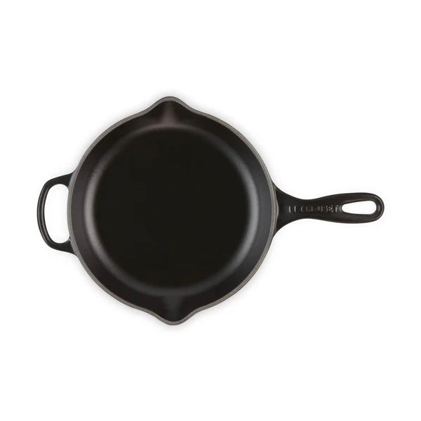 26cm Cast Iron Skillet - Satin Black