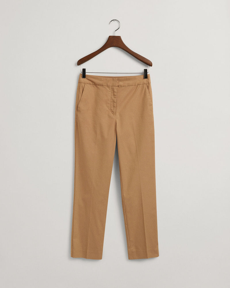 Cigarette Slim Trouser - Warm Khaki