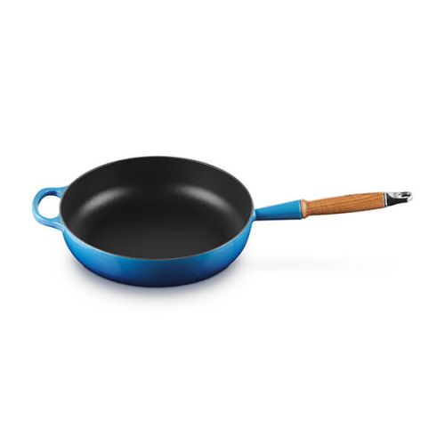 Signature Cast Iron Saute Pan 28cm - Azure