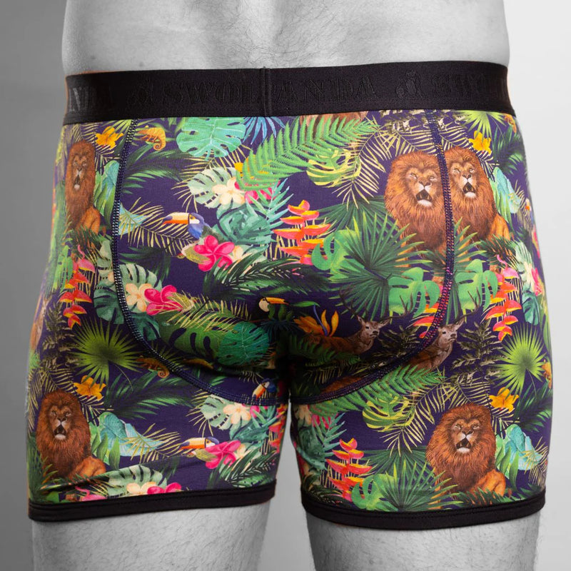 Jungle Bamboo Boxer - Jungle/black Band