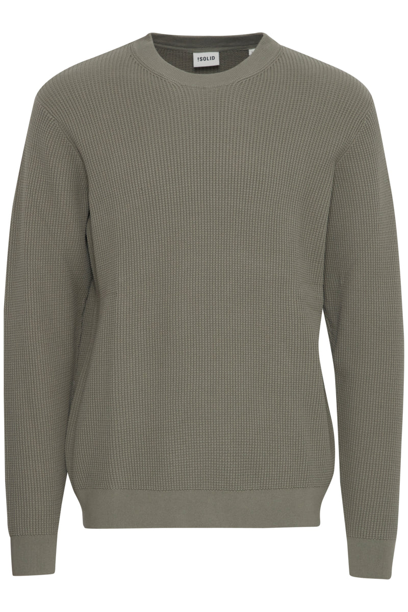 Hami Round Neck Jumper - Vetiver