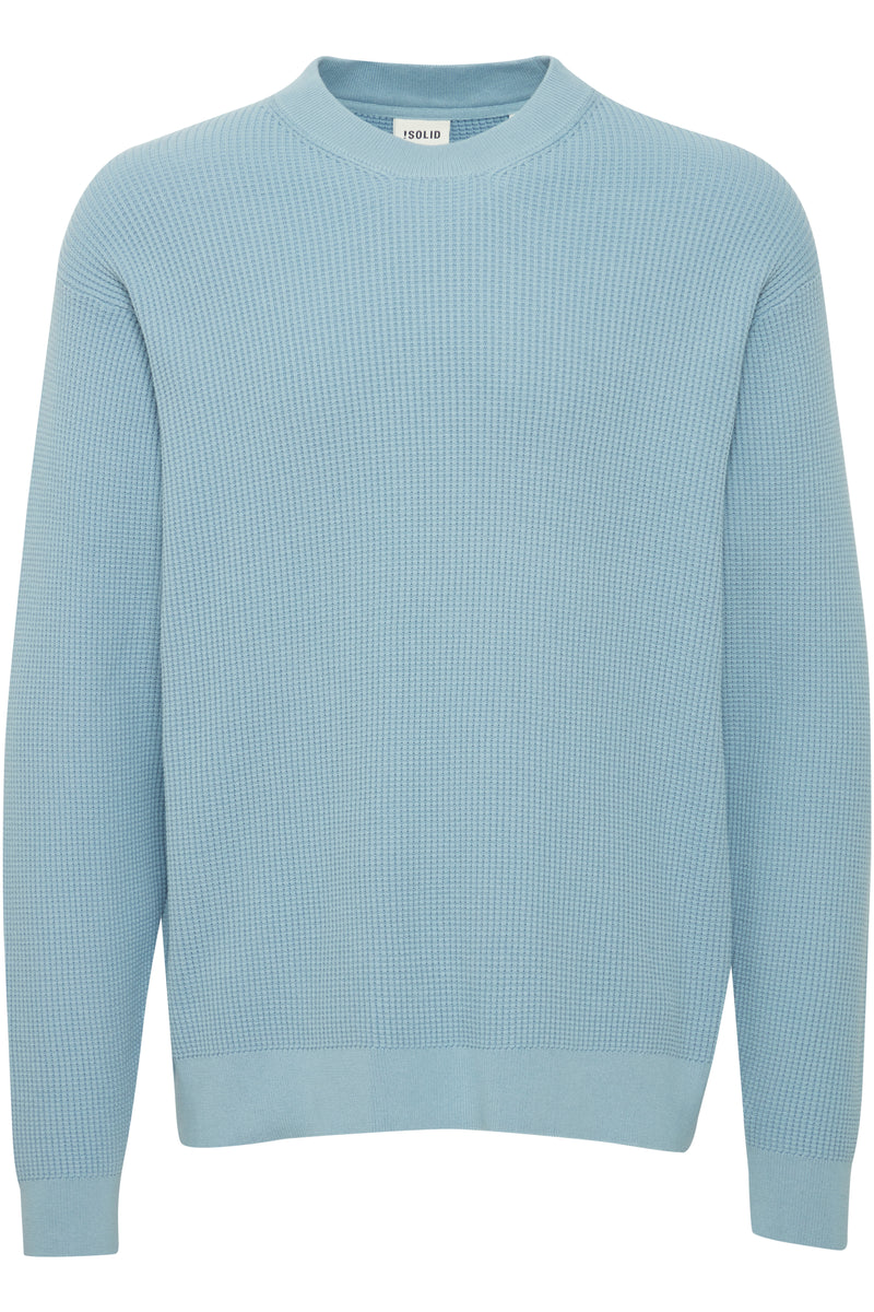 Hami Round Neck Jumper - Faded Denim