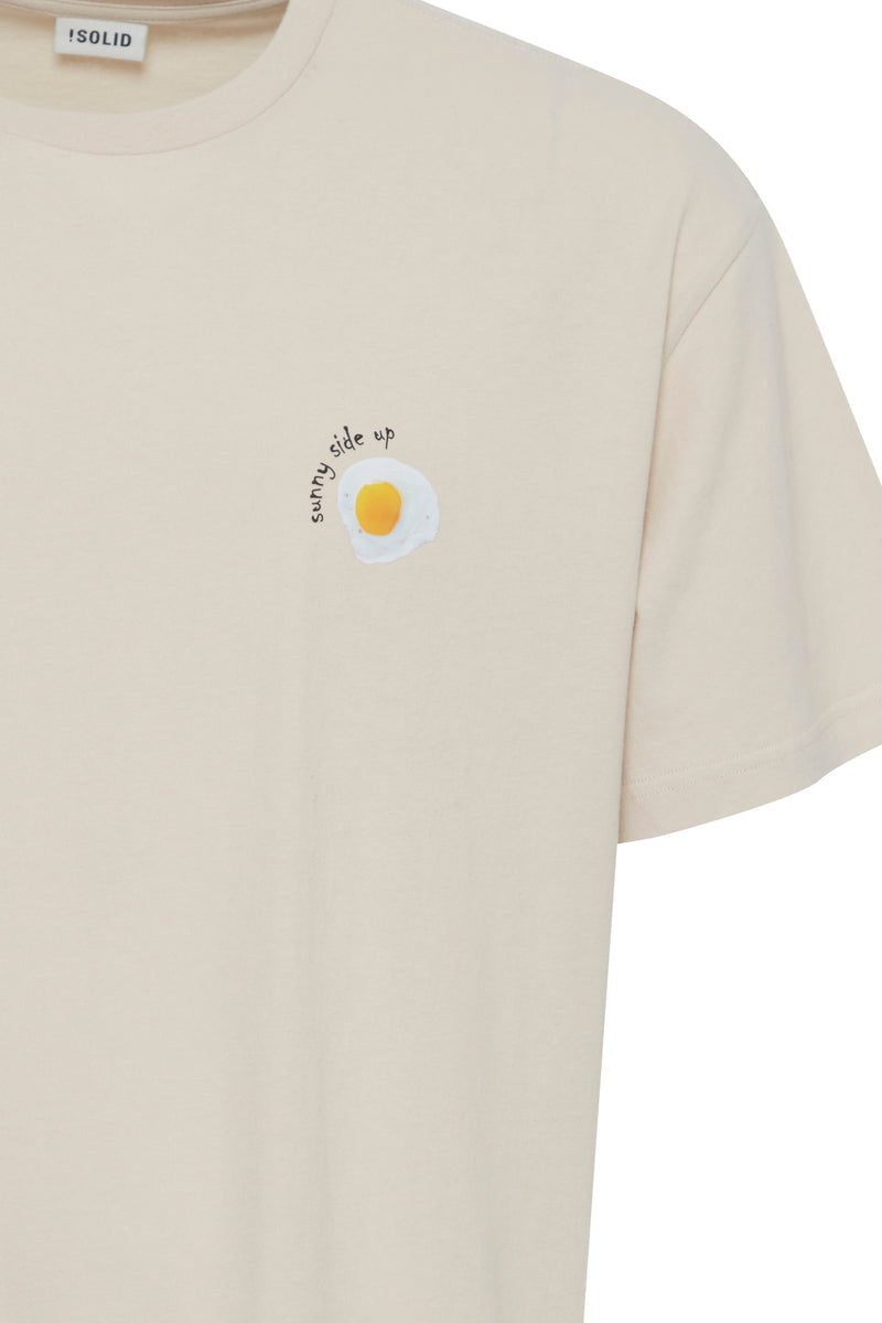 Mayeer Short Sleeve T-Shirt - Oatmeal