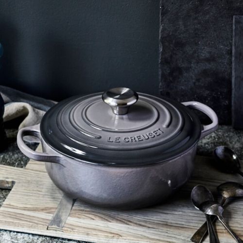 CHEFS SPECIAL PRICE - 24cm Cast Iron Round Sauteuse - Flint