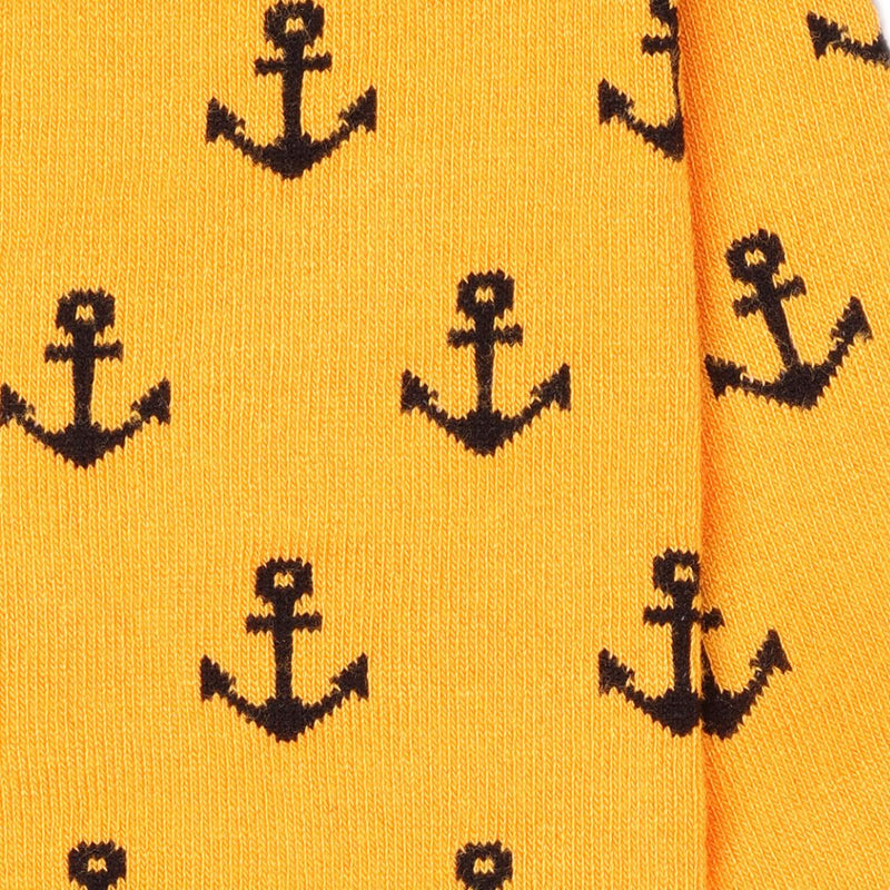 Anchor Socks - Yellow