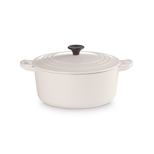 Classic Cast Iron Round Casserole - Crème