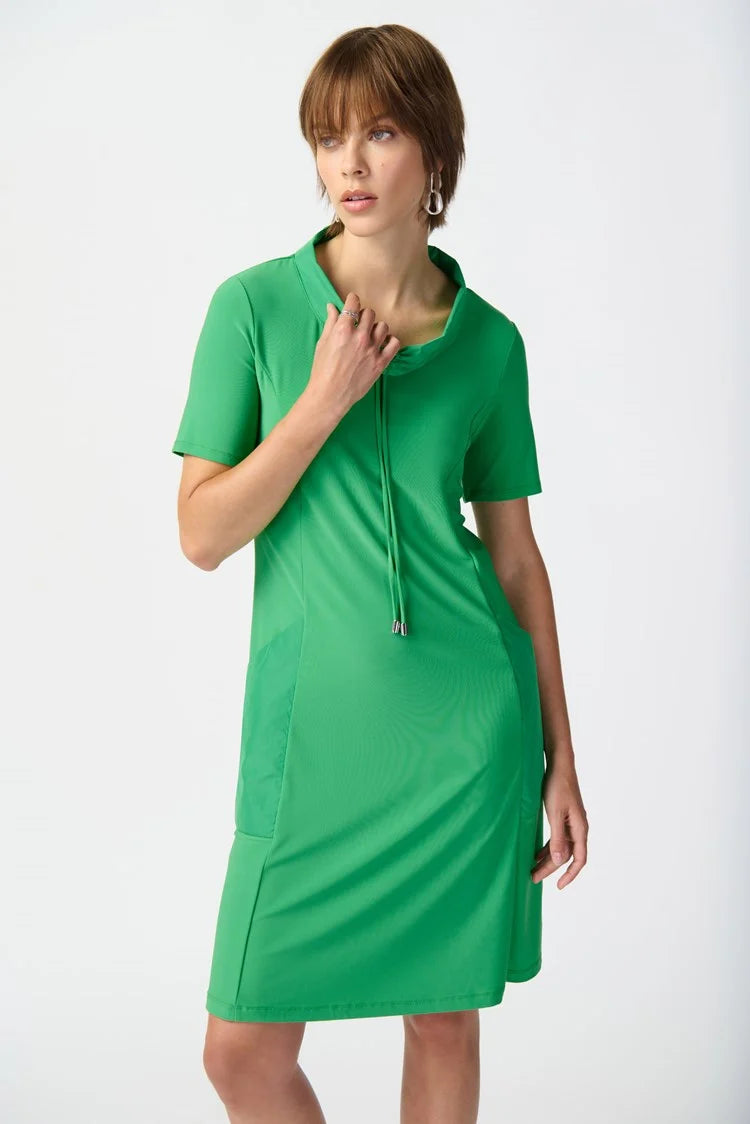 A-Line Dress - Island Green