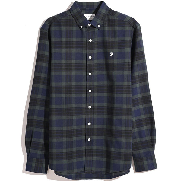 Foster LS Button Down Shirt - Pine