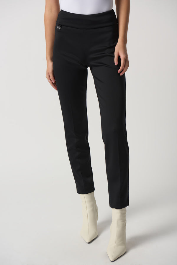 Contour Waistband Trouser - Black