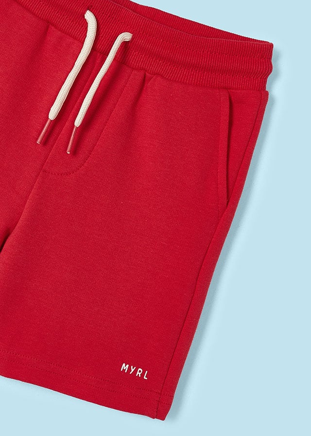 Basic Fleece Shorts - Watermelon