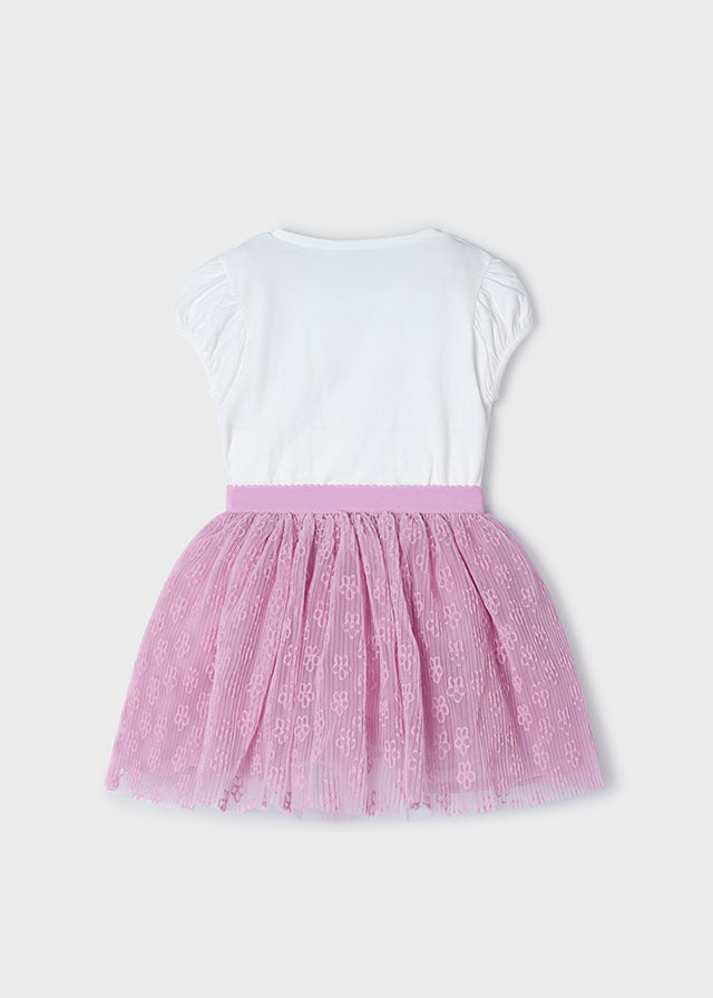 Tulle Skirt Set - Mauve