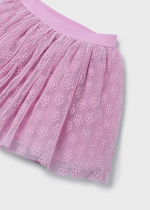 Tulle Skirt Set - Mauve