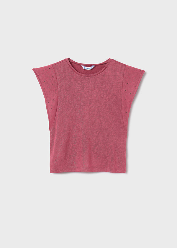 Strap T-Shirt - Blush