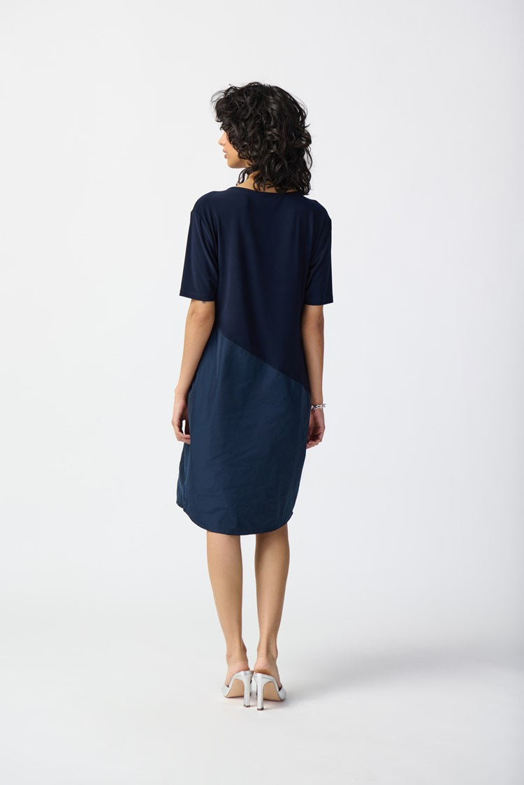 Cocoon Dress - Midnight Blue