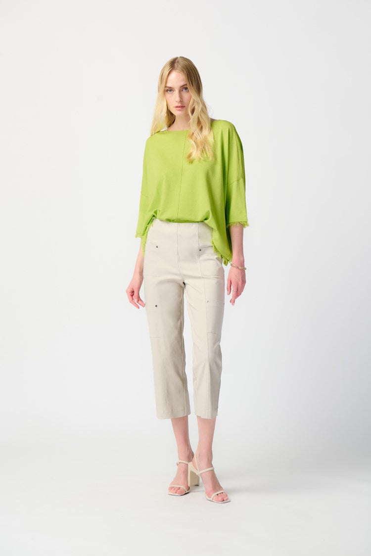 Millennium Crop Trouser - Moonstone