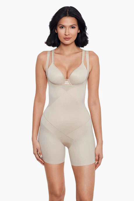 Tummy Tuck WYOB Bike Short - Nude