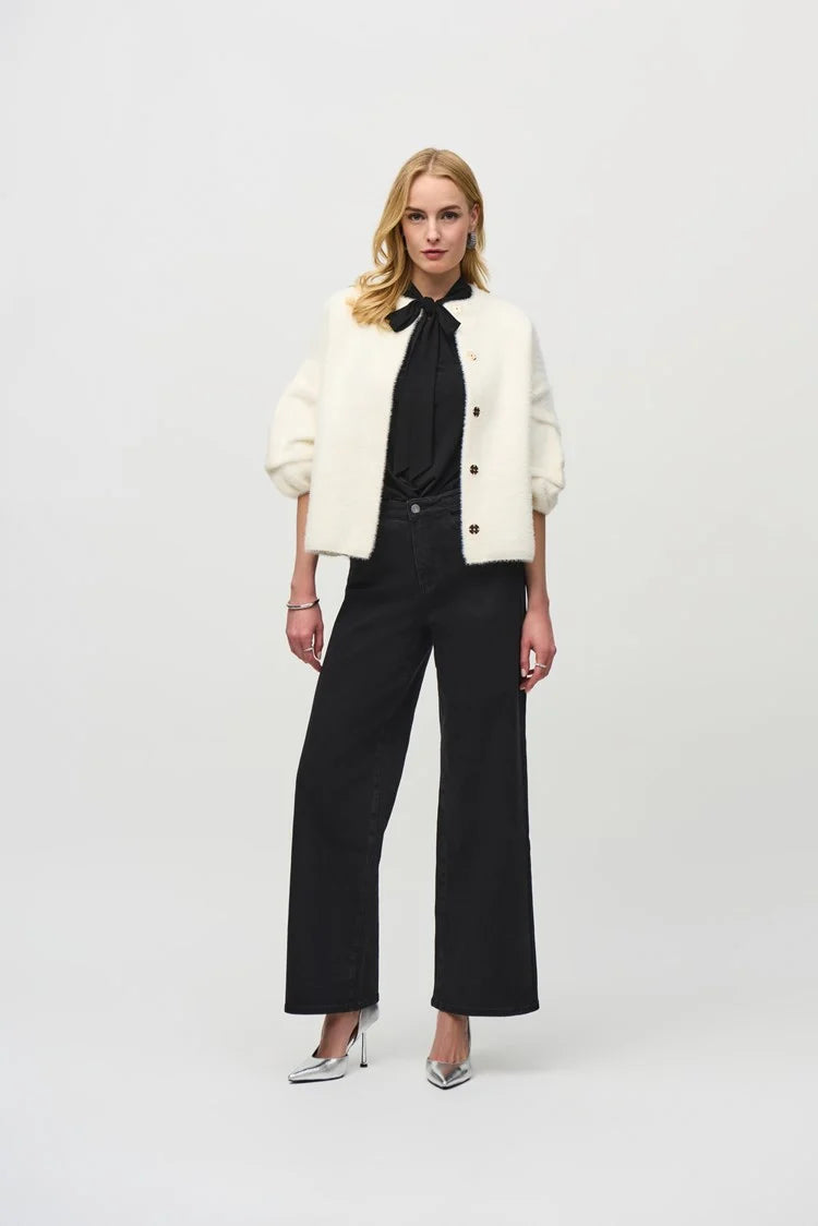 Puff Sleeve Jacket - Vanilla