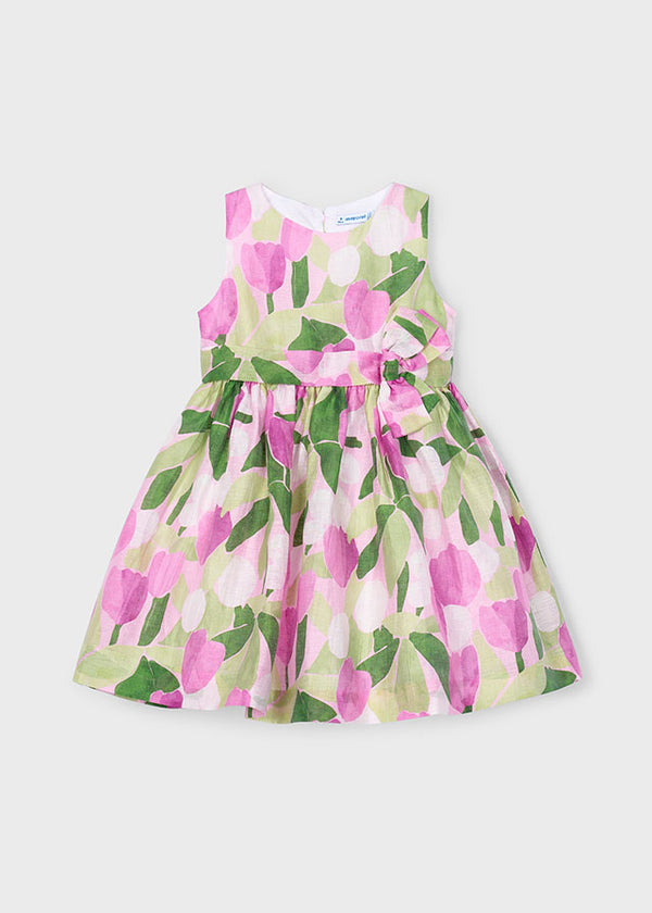 Printed Dress - Mauve