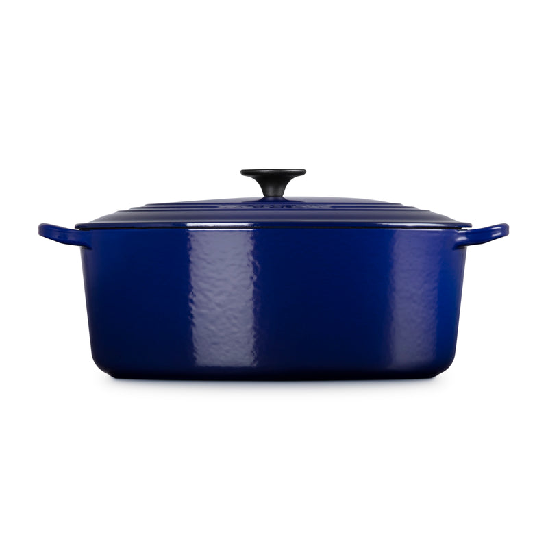 Cast Iron Oval Casserole 31cm - Indigo