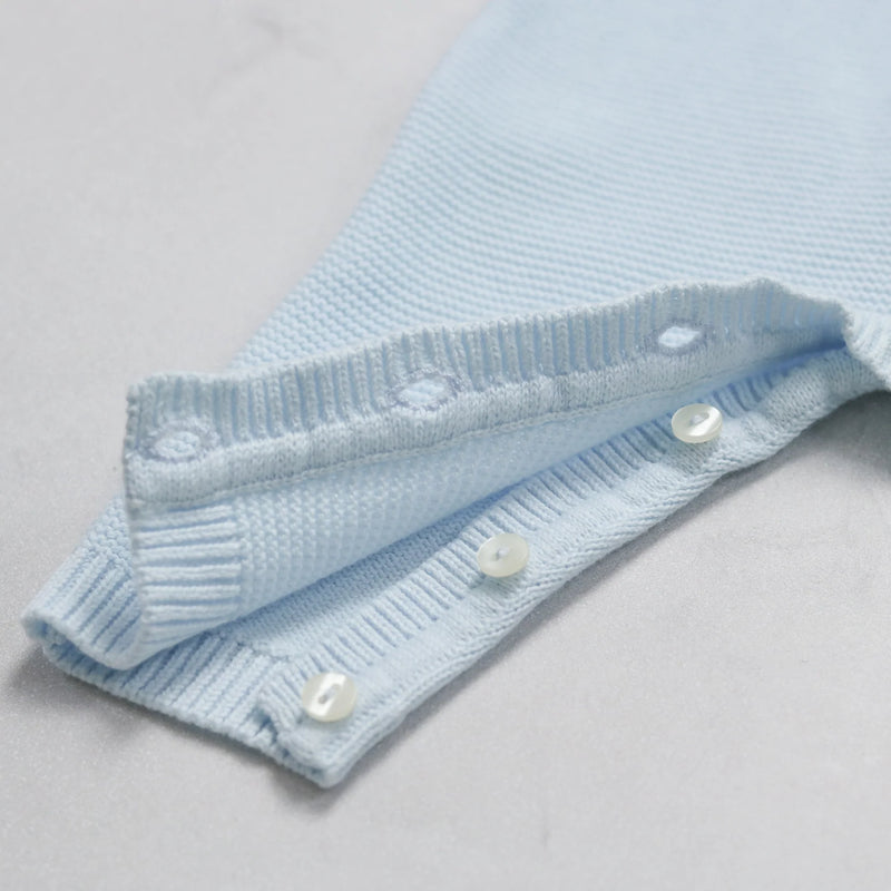 All In One Ridged Yoke - Pale Blue