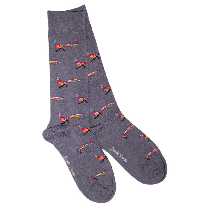 Pheasant Sock - Grey