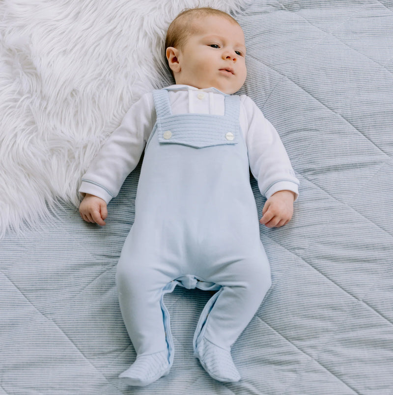 2 in 1 Dungaree - Pale Blue