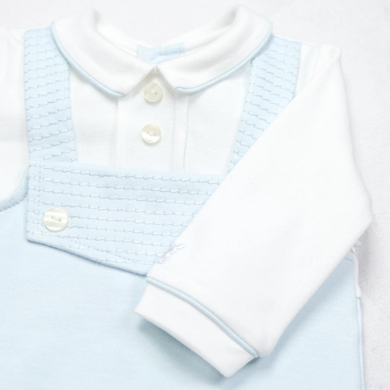 2 in 1 Dungaree - Pale Blue