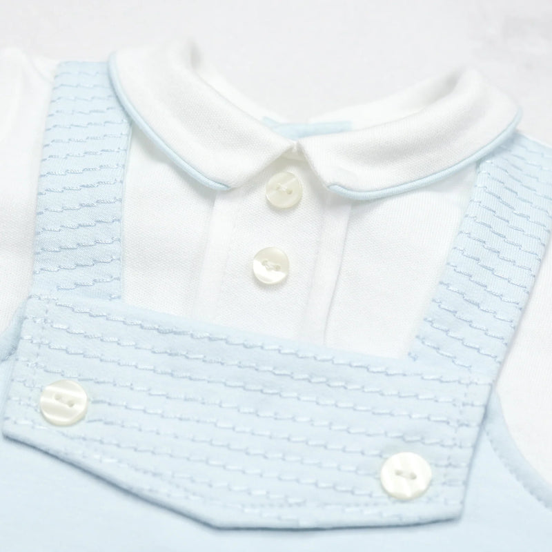 2 in 1 Dungaree - Pale Blue