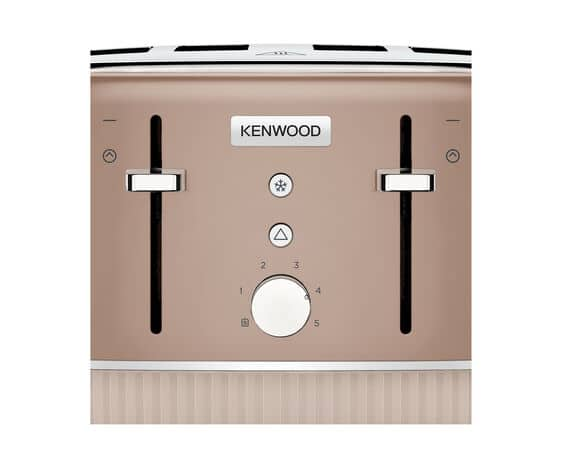 Elegancy 4 Slice Toaster - Mocha