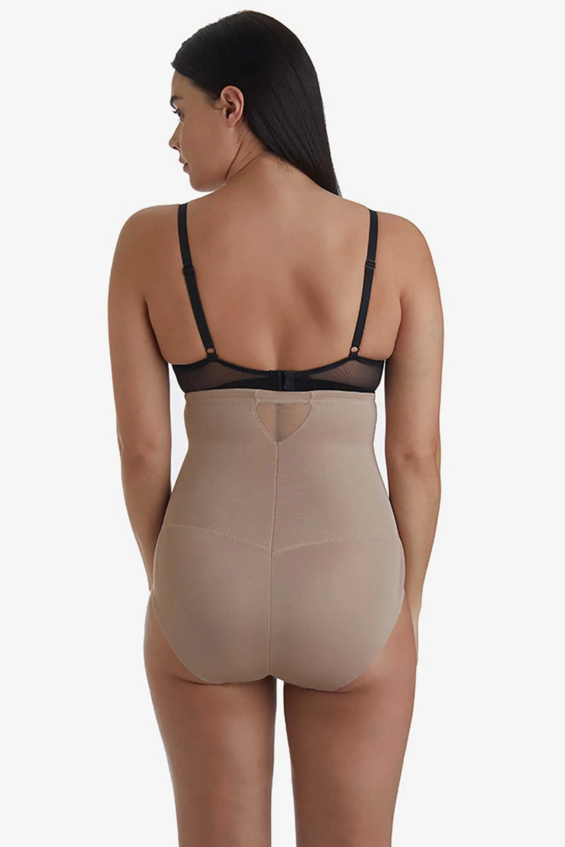 Miraclesuit Hi Waist Brief - Warm Beige