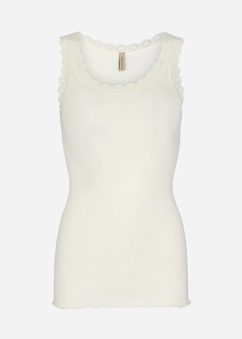 SARONA 1 TOP - Offwhite