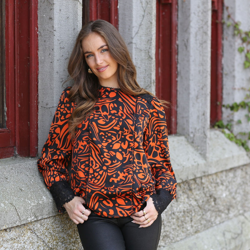 Rana Top - Orange