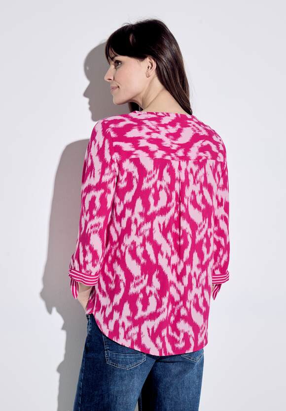 Print Mix Blouse - Pink Sorbet