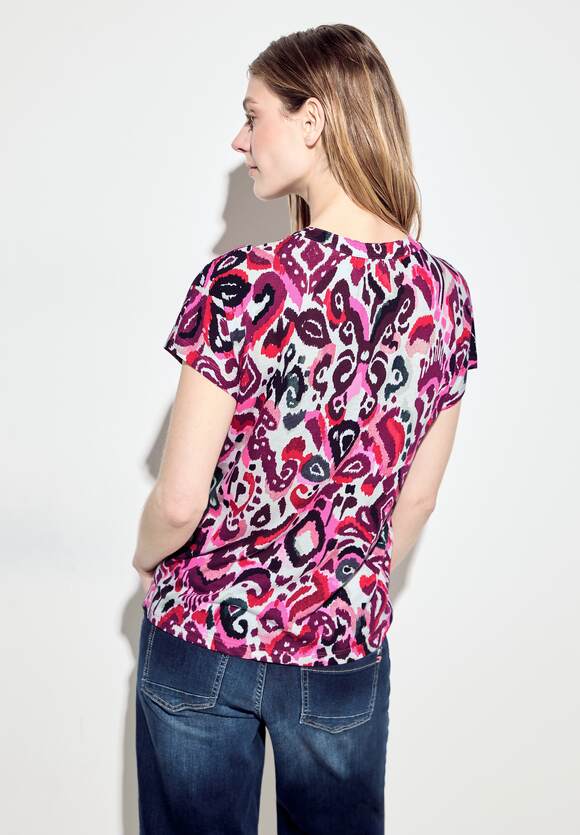 AOP Print Tunic - Bloomy Pink