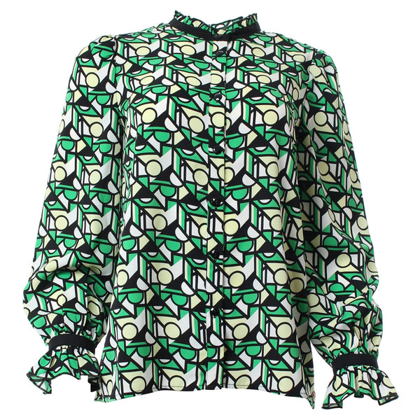 Brenna Blouse - Green