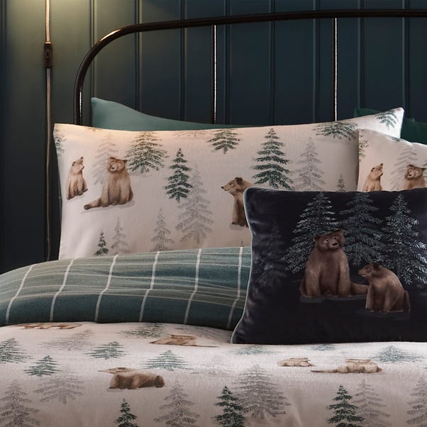 Lodge Bear Walks Duvet Cover Set